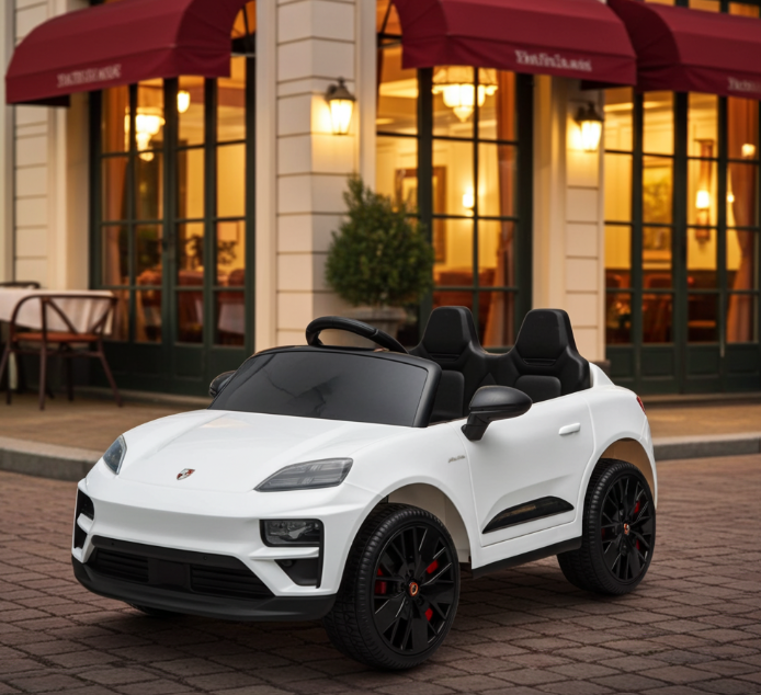 24V Porsche Macan Turbo EV Kids Ride-On Car