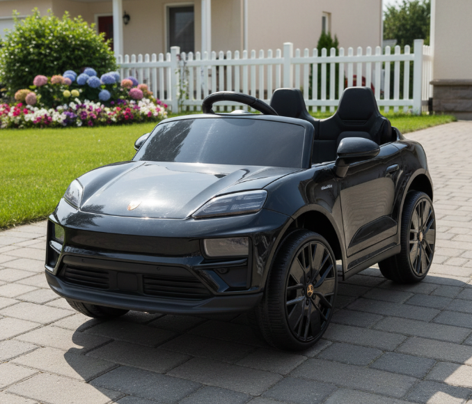 24V Porsche Macan Turbo EV Kids Ride-On Car