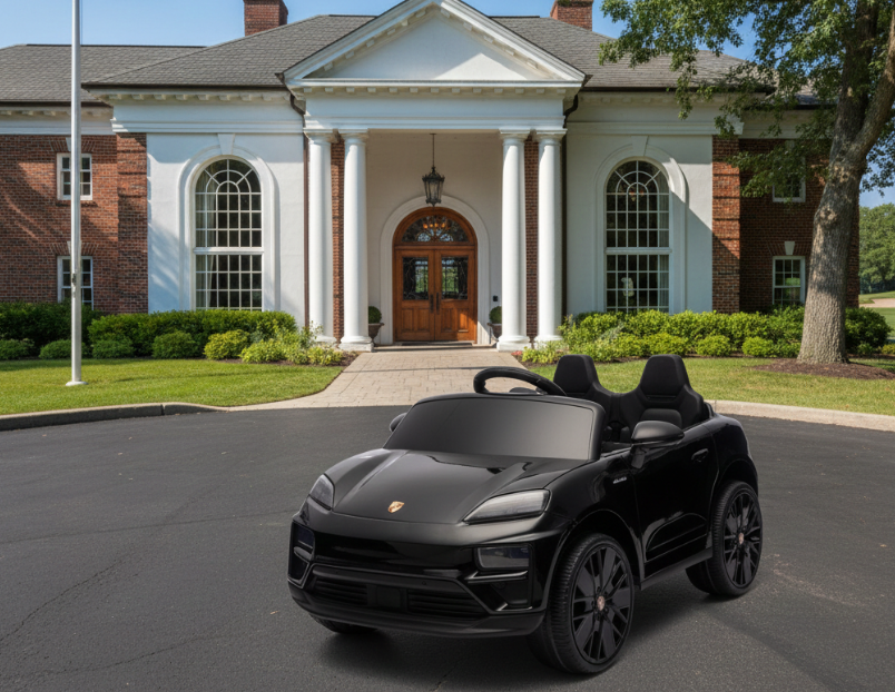24V Porsche Macan Turbo EV Kids Ride-On Car