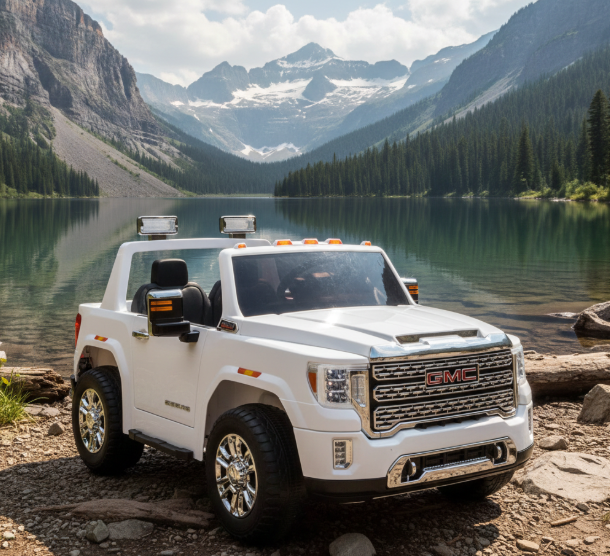 2026 24V GMC Sierra Denali 2-Seater Ride-On Truck.