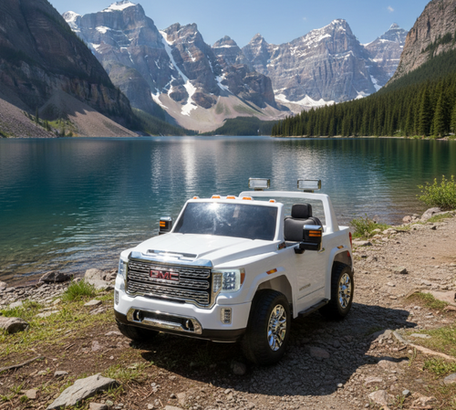 2026 24V GMC Sierra Denali 2-Seater Ride-On Truck.