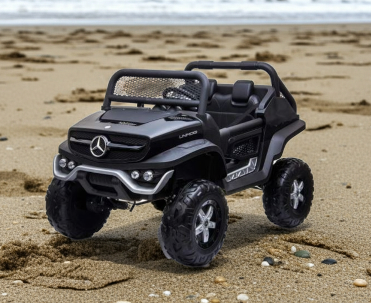 2026 24V Mercedes Unimog 2 Seater Kids Ride On Car with Remote Control
