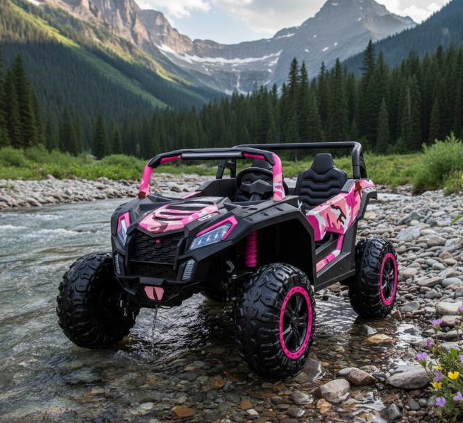 2026 24V Dune Buggy Buccaneer 4X4 2 Seater XXL Kids Ride On Car with Remote Control