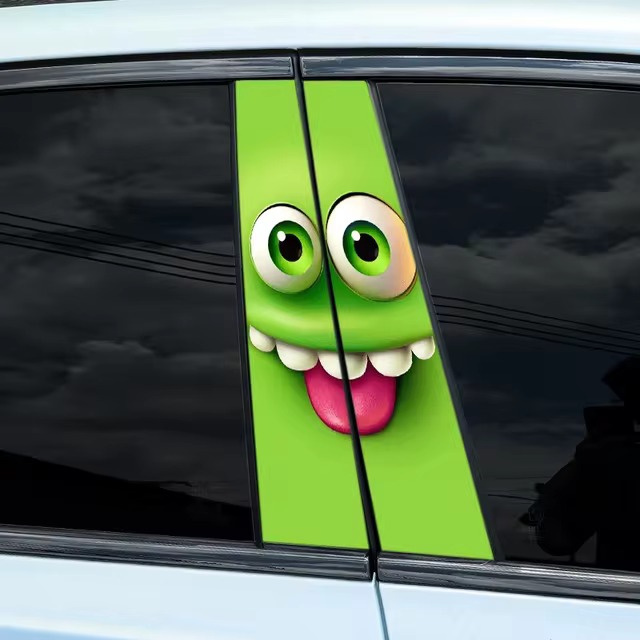 Car Stickers Waterproof B Pillar Decoration Cover Scratches KT-311 KT-308 1Pcs Se17fd2bd7d244d169f75e9064304f390R_jpg_640x640_jpg