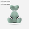 Green headrest and waist support combination