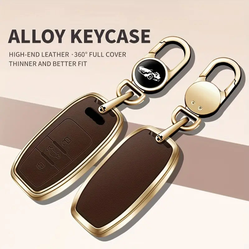 Key Case For Audi Car Series A6 A7 A8 2020 2021 E-tron/Q5/Q7 a1477291-dd82-4693-91de-80cbadc924ee