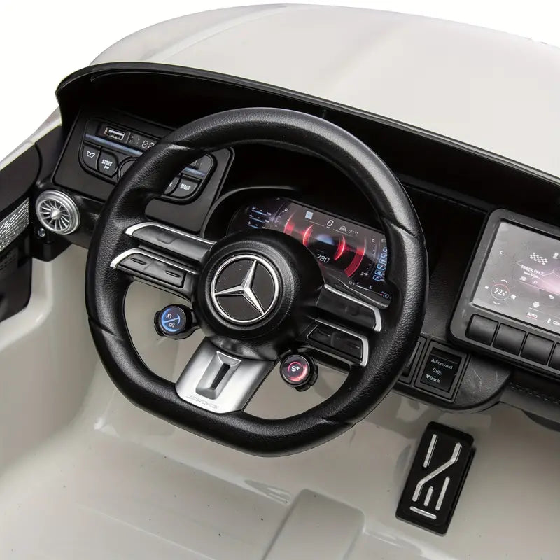 24V Ride On Car With Parent Remote Control, 2 Seater Licensed Mercedes-Benz SL63 Car, 200W Electric Car a9ef41ea-1116-4e88-bb14-d416c3dc9c66