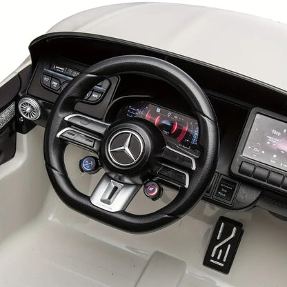 24V Ride On Car With Parent Remote Control, 2 Seater Licensed Mercedes-Benz SL63 Car, 200W Electric Car a9ef41ea-1116-4e88-bb14-d416c3dc9c66