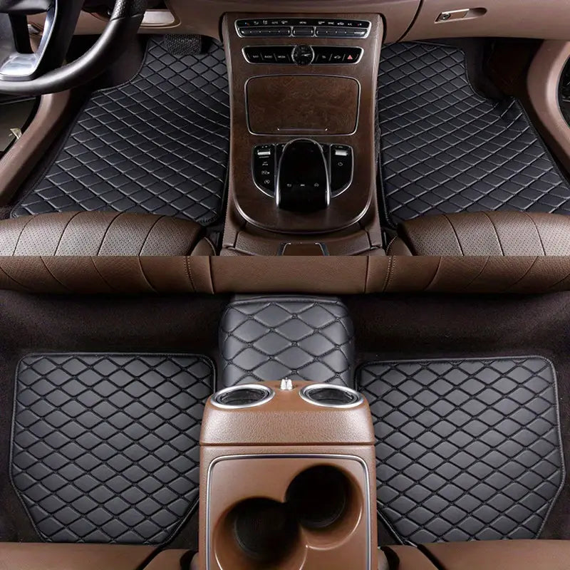 5pcs Universal Waterproof Car Floor Mats - Protect Your Car's Interior from Dirt, Mud, and Spills! Black-5Pcs aa1e64dc-fc8f-4d48-a6d5-4391a209847f_800x800_1
