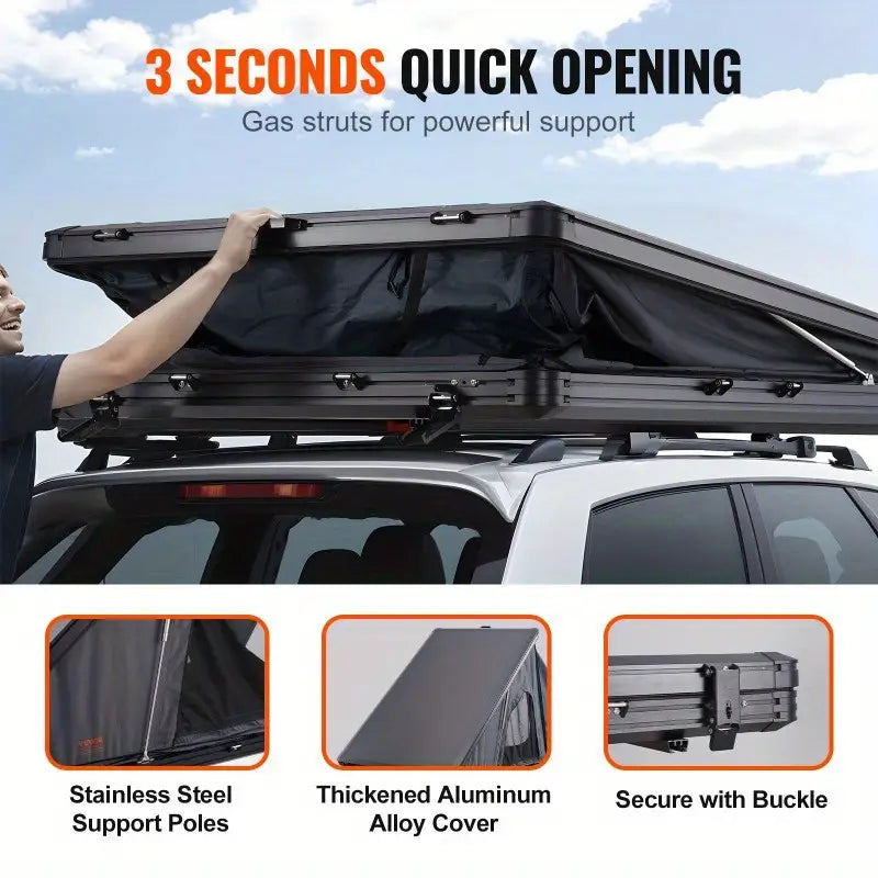 3 Person Hard Shell Rooftop Tent for SUV & Trucks abdc10573d1847c0a9f27c28b4468de9-goods