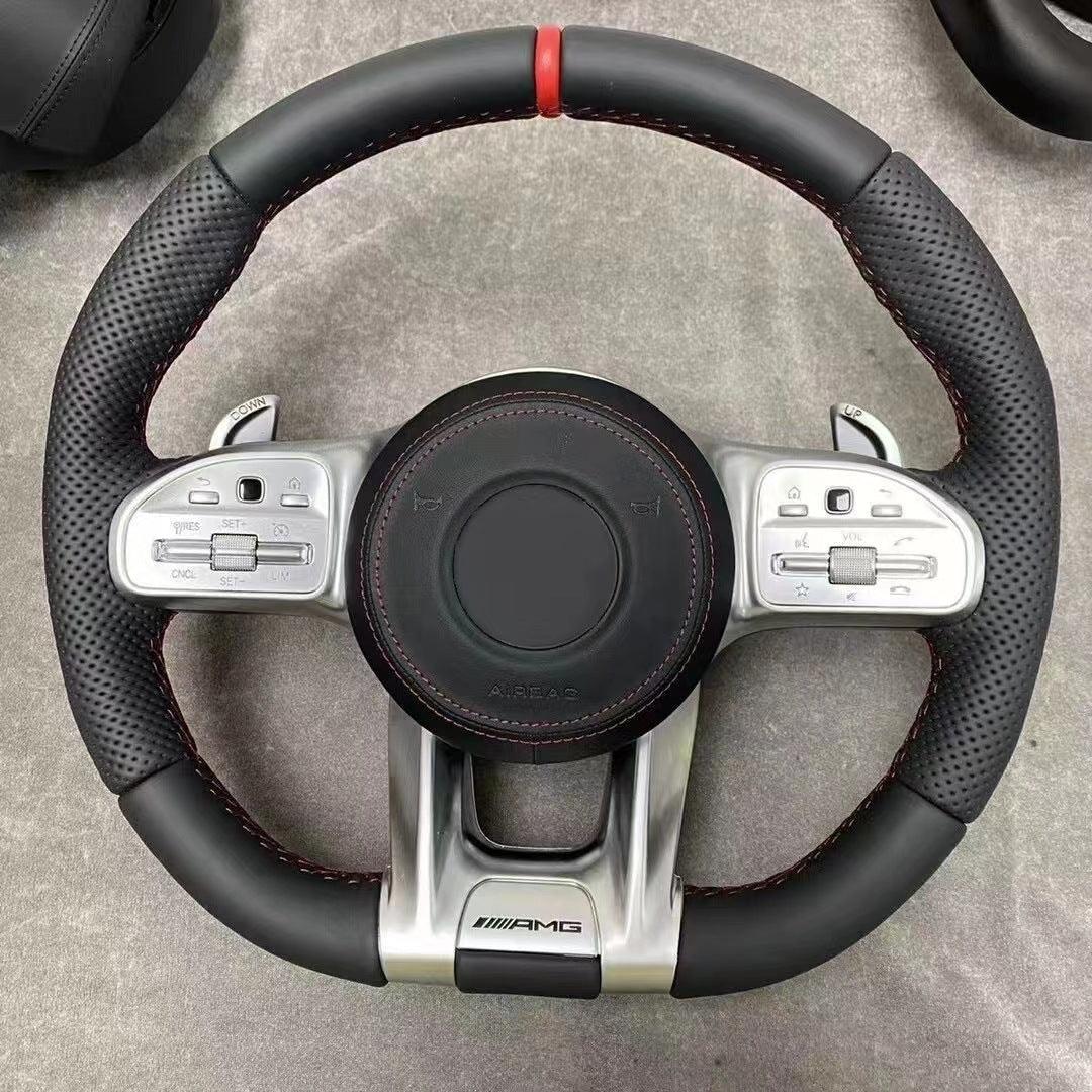 AMG Benz Steering Wheel AMG Flat Chassis Assembly amg-benz-steering-wheel-auto-parts-9