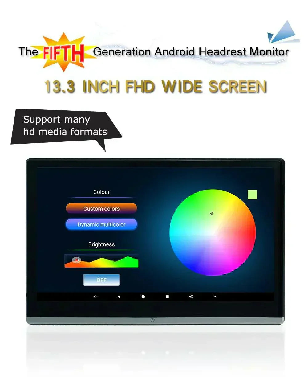 Android 8core Rear Seat Headrest Car Monito android-8core-rear-seat-headrest-car-monito-auto-parts-4