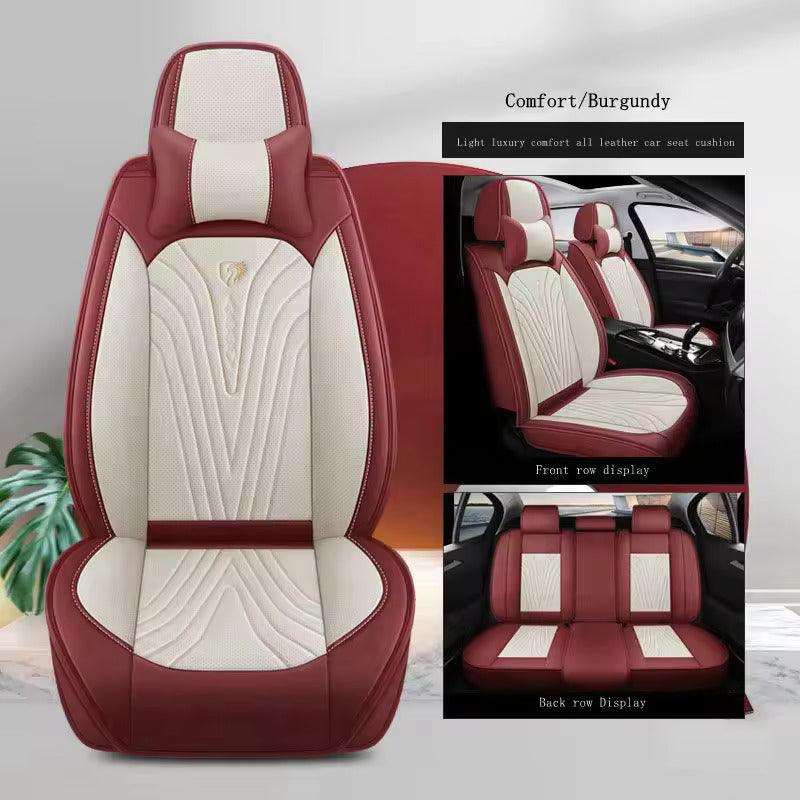 Auto Parts™ 2024 New Car Seat Cushion Cover Burgundy [comfortable] Left Hand Drive auto-partstm-2024-new-car-seat-cushion-cover-auto-parts-19