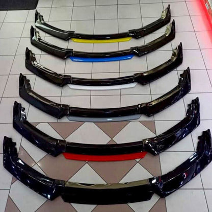 Auto Parts™ Car Front Bumper Body Kit Spoiler Splitter 4/Pcs auto-partstm-car-front-bumper-body-kit-spoiler-splitter-4pcs-auto-parts-1