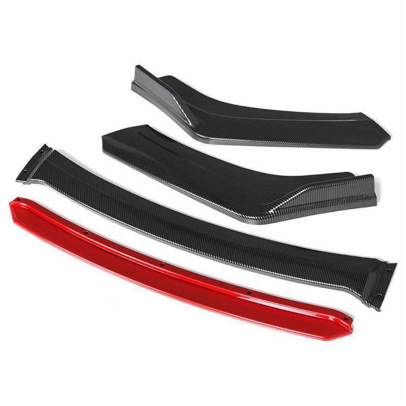 Auto Parts™ Car Front Bumper Body Kit Spoiler Splitter 4/Pcs auto-partstm-car-front-bumper-body-kit-spoiler-splitter-4pcs-auto-parts-10