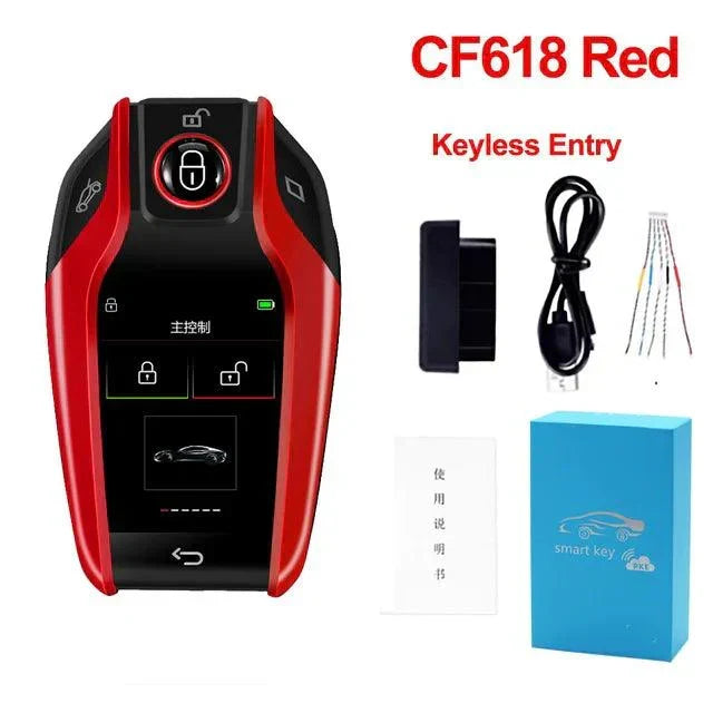 Auto Parts™ Car Smart LCD Key Red auto-partstm-car-smart-lcd-key-auto-parts-10