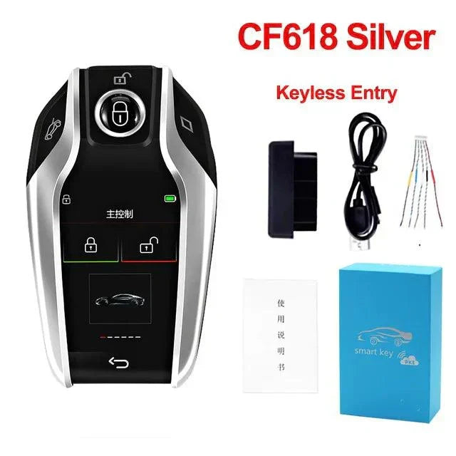 Auto Parts™ Car Smart LCD Key Silver auto-partstm-car-smart-lcd-key-auto-parts-11