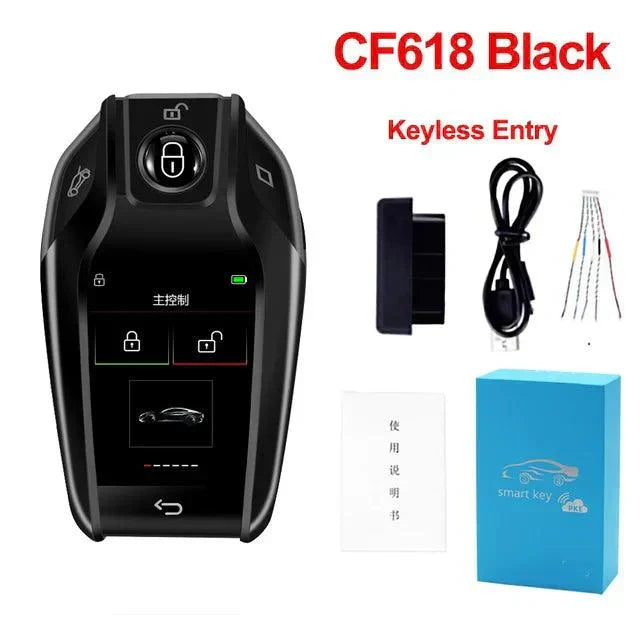 Auto Parts™ Car Smart LCD Key Black auto-partstm-car-smart-lcd-key-auto-parts-7