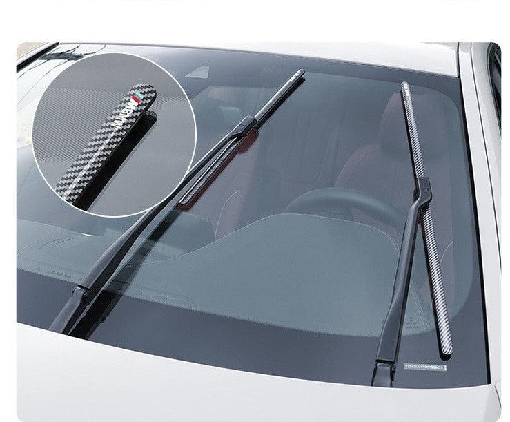 Auto Parts™ Carbon Fiber Pattern Car Universal Wiper With Your Car Logo auto-partstm-carbon-fiber-pattern-car-universal-wiper-with-your-car-logo-auto-parts-1
