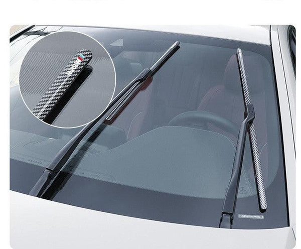 Auto Parts™ Carbon Fiber Pattern Car Universal Wiper With Your Car Logo auto-partstm-carbon-fiber-pattern-car-universal-wiper-with-your-car-logo-auto-parts-1