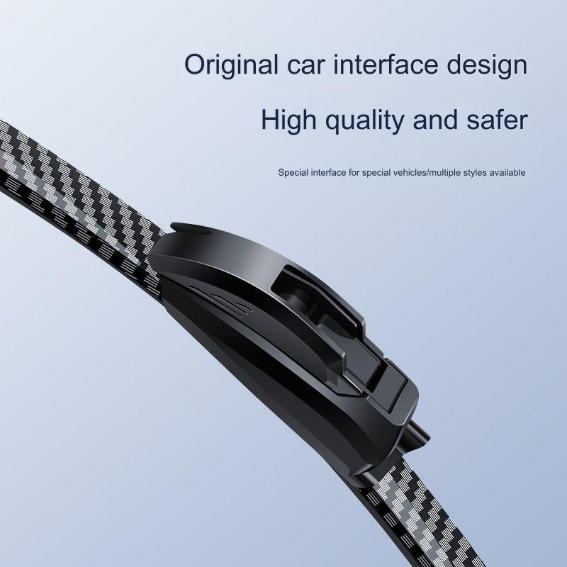 Auto Parts™ Carbon Fiber Pattern Car Universal Wiper With Your Car Logo auto-partstm-carbon-fiber-pattern-car-universal-wiper-with-your-car-logo-auto-parts-10
