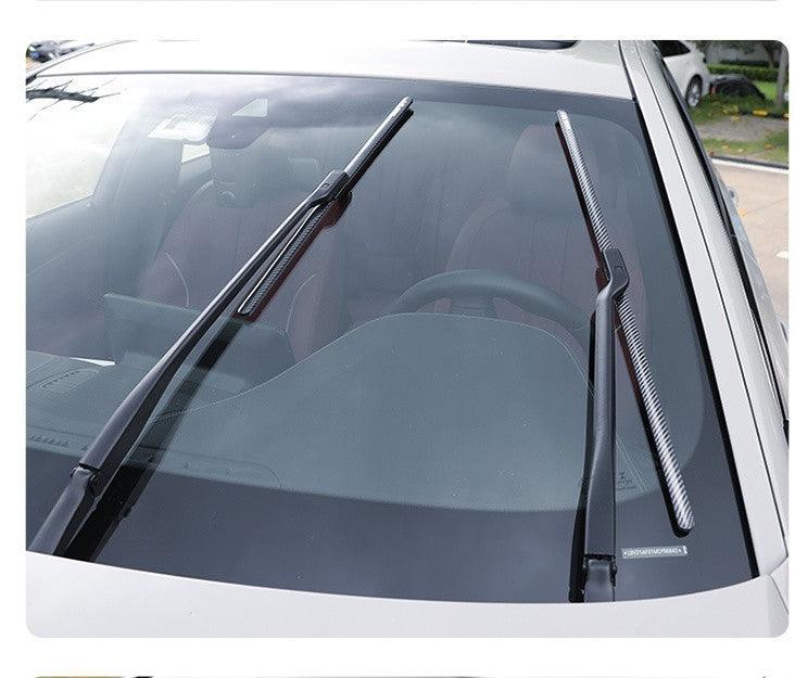 Auto Parts™ Carbon Fiber Pattern Car Universal Wiper With Your Car Logo auto-partstm-carbon-fiber-pattern-car-universal-wiper-with-your-car-logo-auto-parts-4