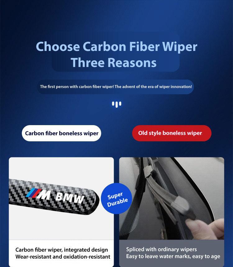 Auto Parts™ Carbon Fiber Pattern Car Universal Wiper With Your Car Logo auto-partstm-carbon-fiber-pattern-car-universal-wiper-with-your-car-logo-auto-parts-8
