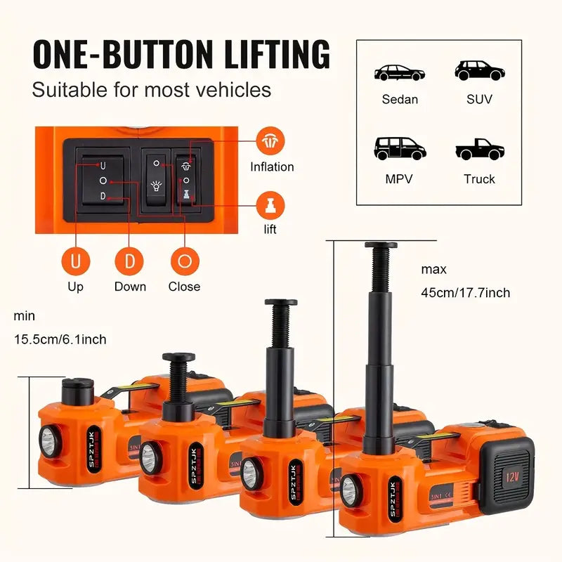 Car Jack Hydraulic 12V Electric Car Jack Kit 5 Ton b58dedef-049b-4031-b32e-739d6d0c8bc2_ffa3fe31-d771-4dc0-8558-bac5846d9aa4