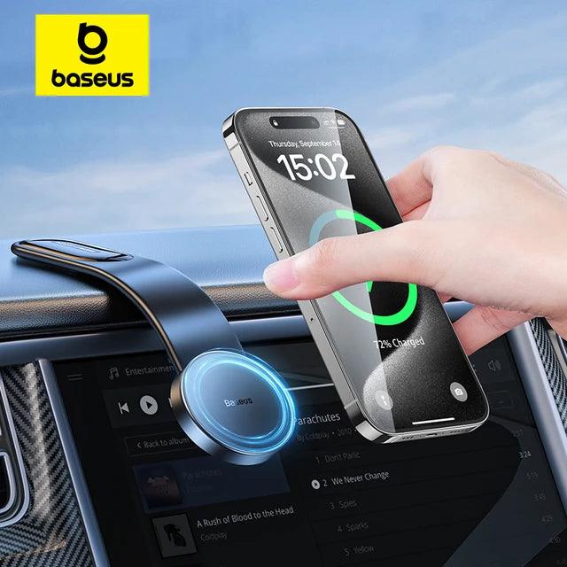 Baseus Magsafe Car Mount Charger 15W Wireless Car Charger Phone Holder baseus-magsafe-car-mount-charger-15w-wireless-car-charger-phone-holder-auto-parts-2