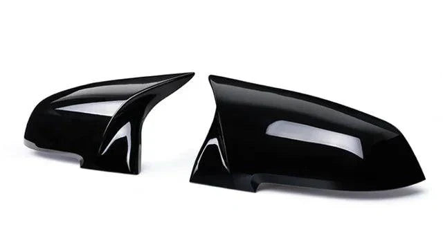 Caps For BMW all Series Horn Shape Carbon Fiber Style For 2x Bright black caps-for-bmw-all-series-horn-shape-carbon-fiber-style-for-2x-auto-parts-11