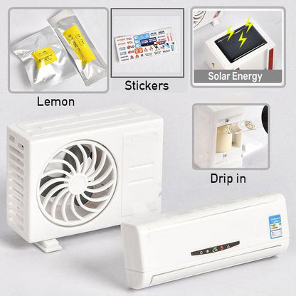 Car Air Solar Perfume Vent Clip High-end Odor Removal Air Outlet Solar White [lemon scent] car-air-solar-perfume-vent-clip-high-end-odor-removal-air-outlet-solar-auto-parts-11