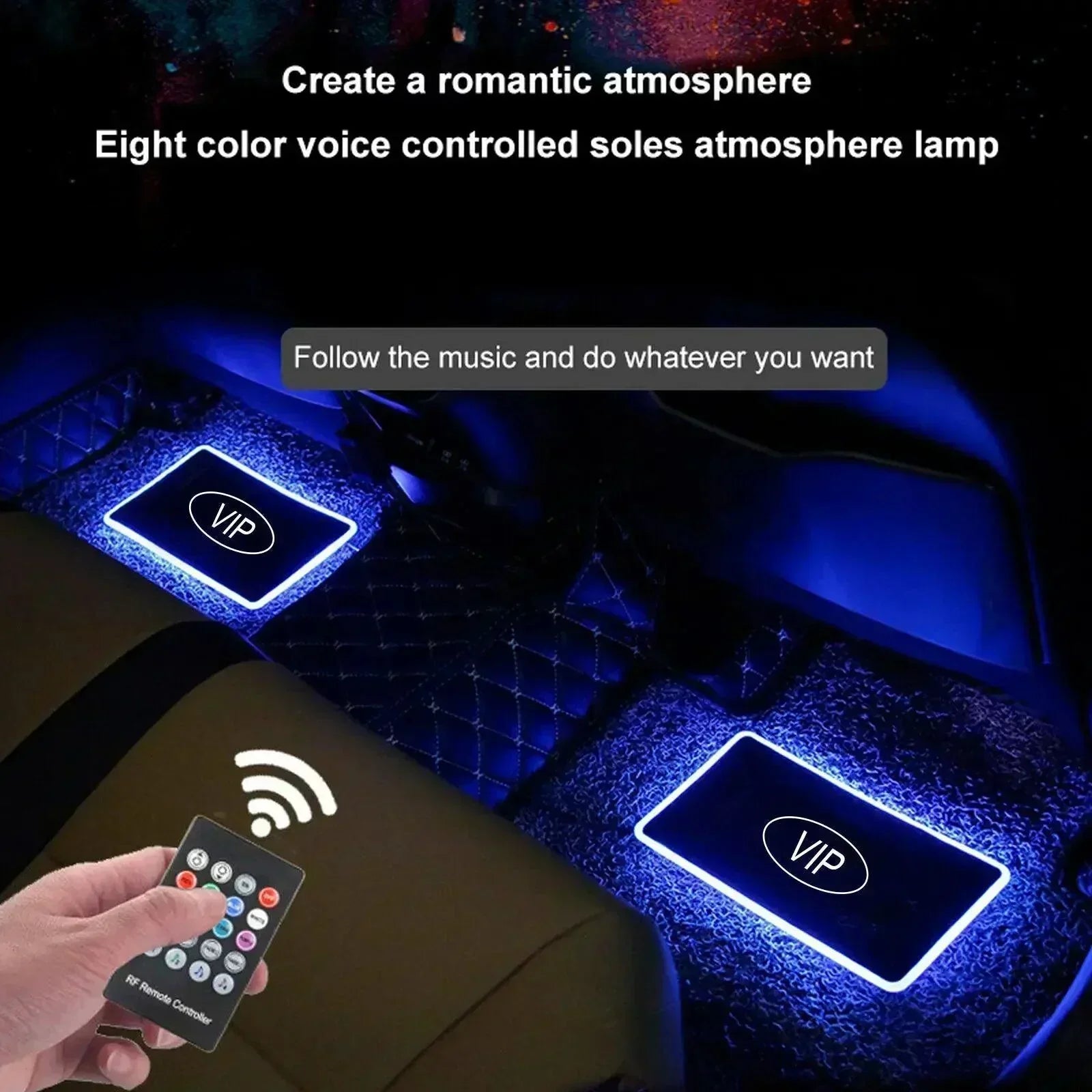 Car LED Mat Atmosphere Light Sound Control Interior Floor Mat Ambiance Light car-led-mat-atmosphere-light-sound-control-interior-floor-mat-ambiance-light-auto-parts-2