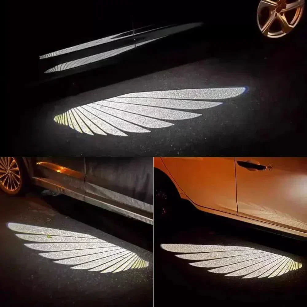 Car LED Side Rearview Mirror Welcome Light Angel Wings Dual Controller car-led-side-rearview-mirror-welcome-light-angel-wings-dual-controller-auto-parts-1