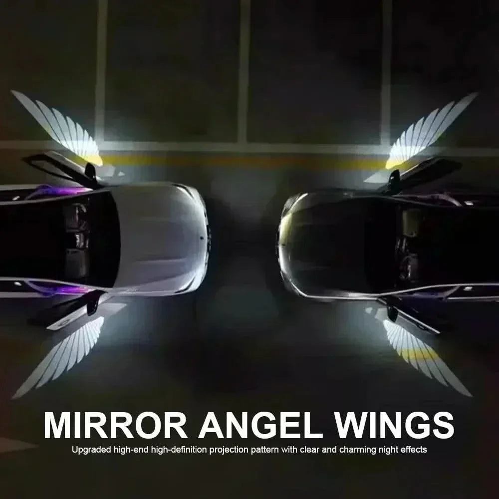 Car LED Side Rearview Mirror Welcome Light Angel Wings Dual Controller car-led-side-rearview-mirror-welcome-light-angel-wings-dual-controller-auto-parts-3