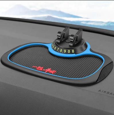 Car Mobile Phone Bracket Multifunctional Navigation Fixed Support Frame Blue border car-mobile-phone-bracket-multifunctional-navigation-fixed-support-frame-auto-parts-12