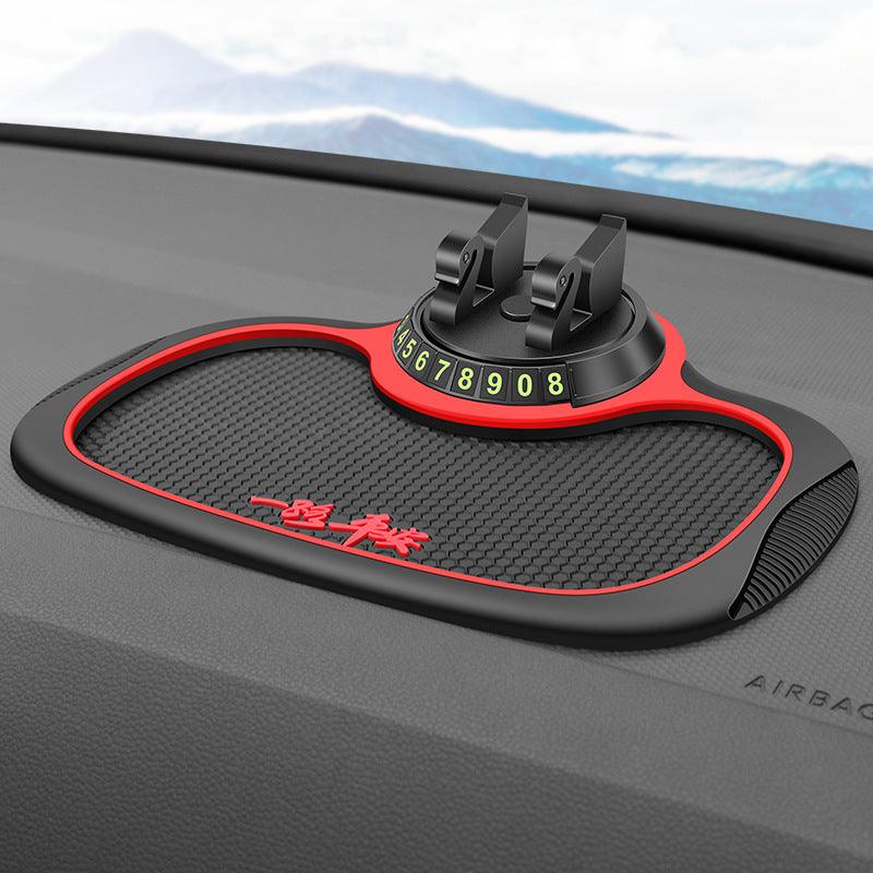 Car Mobile Phone Bracket Multifunctional Navigation Fixed Support Frame Red border car-mobile-phone-bracket-multifunctional-navigation-fixed-support-frame-auto-parts-9