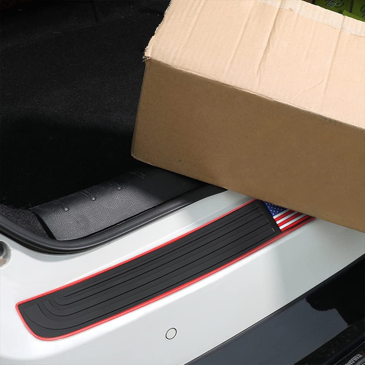 Car Rear Bumper Protector Guard, Anti-Scratch Rubber Trunk Door Sill Trim Cover car-rear-bumper-protector-guard-anti-scratch-rubber-trunk-door-sill-trim-cover-auto-parts-2