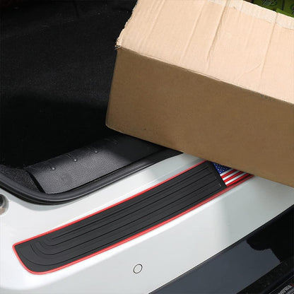 Car Rear Bumper Protector Guard, Anti-Scratch Rubber Trunk Door Sill Trim Cover car-rear-bumper-protector-guard-anti-scratch-rubber-trunk-door-sill-trim-cover-auto-parts-2