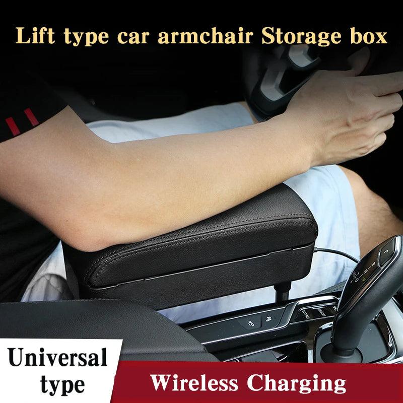 Car Right Hand Elbow Support Armrest Box Mobile Phone Wireless Charging car-right-hand-elbow-support-armrest-box-mobile-phone-wireless-charging-auto-parts-2