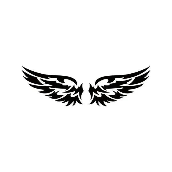 Car Stickers Angel Wings Pattern Outdoor Reflective Black car-stickers-angel-wings-pattern-outdoor-reflective-auto-parts-8