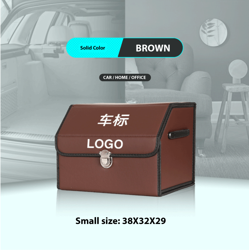 Car Storage Bag Brown Small car-storage-bag-auto-parts-8