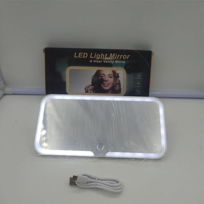 Car Sun Visor Cosmetic HD Mirror With LED Ultra Universal Interior car-sun-visor-cosmetic-hd-mirror-with-led-ultra-universal-interior-auto-parts-6