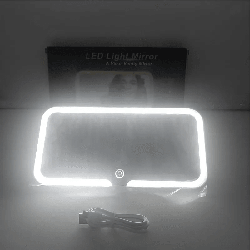 Car Sun Visor Cosmetic HD Mirror With LED Ultra Universal Interior car-sun-visor-cosmetic-hd-mirror-with-led-ultra-universal-interior-auto-parts-7