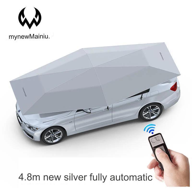 Car Tent, Car Cover 5.2m Car Tent with Outdoor Tripod, Universal Car Cover, Automobile Protection Car Umbrella, 4.8m silver car-tent-car-cover-5-2m-car-tent-with-outdoor-tripod-universal-car-cover-automobile-protection-car-umbrella-auto-parts-14