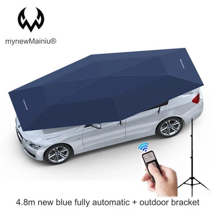 Car Tent, Car Cover 5.2m Car Tent with Outdoor Tripod, Universal Car Cover, Automobile Protection Car Umbrella, 4.8m blue + outdoor stand car-tent-car-cover-5-2m-car-tent-with-outdoor-tripod-universal-car-cover-automobile-protection-car-umbrella-auto-parts-17
