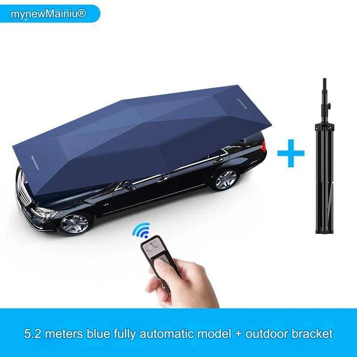 Car Tent, Car Cover 5.2m Car Tent with Outdoor Tripod, Universal Car Cover, Automobile Protection Car Umbrella, 5.2m Blue + outdoor stand car-tent-car-cover-5-2m-car-tent-with-outdoor-tripod-universal-car-cover-automobile-protection-car-umbrella-auto-parts-21
