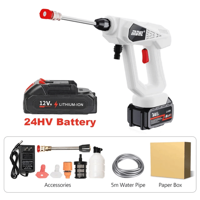 Car Washing Gun 24hv White car-washing-gun-auto-parts-10