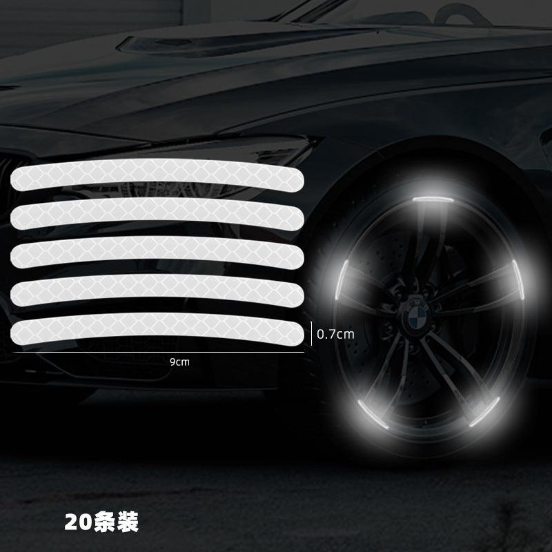 Car Wheel Sticker White car-wheel-sticker-auto-parts-7
