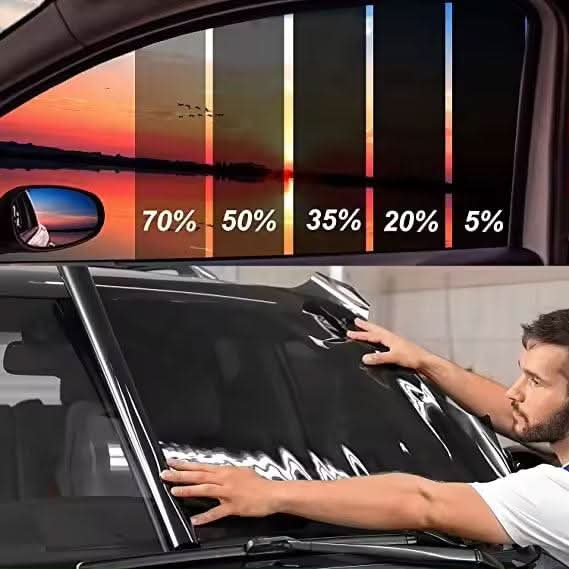 Car Window Tint Film Protection Tint Film 5% 30% 70% 80% VLT car-window-tint-film-protection-tint-film-5percent-30percent-70percent-80percent-vlt-auto-parts-1