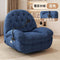 Blue chenille